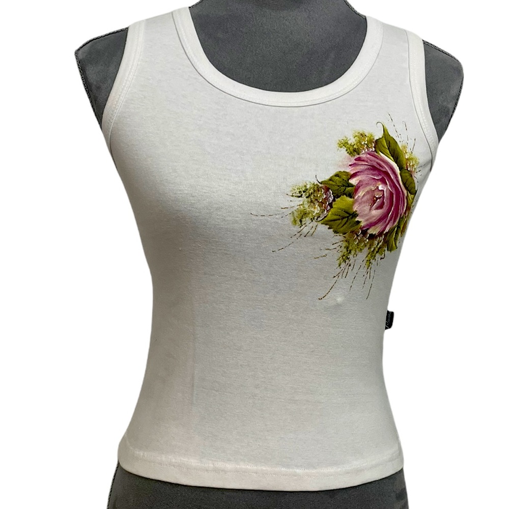 Hand Painted Brazilian Tank Top